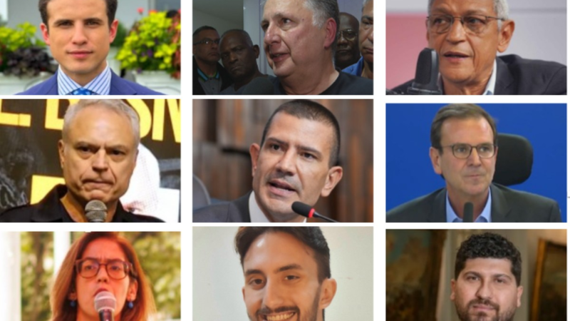 Campanha ao governo do RJ foi marcada por segurança, economia e serviços públicos; veja propostas