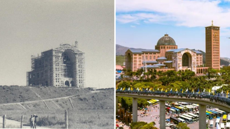 De capela a templo gigante: como o Santuário Nacional de Aparecida se tornou a maior igreja católica do Brasil