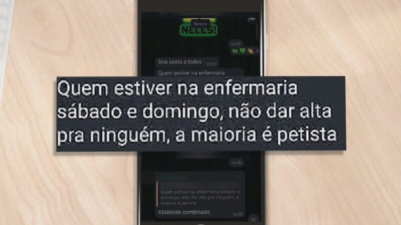 Procuradoria Regional Eleitoral pede investigação sobre médica que orientou a não dar alta a ‘petistas’ em dia de eleição