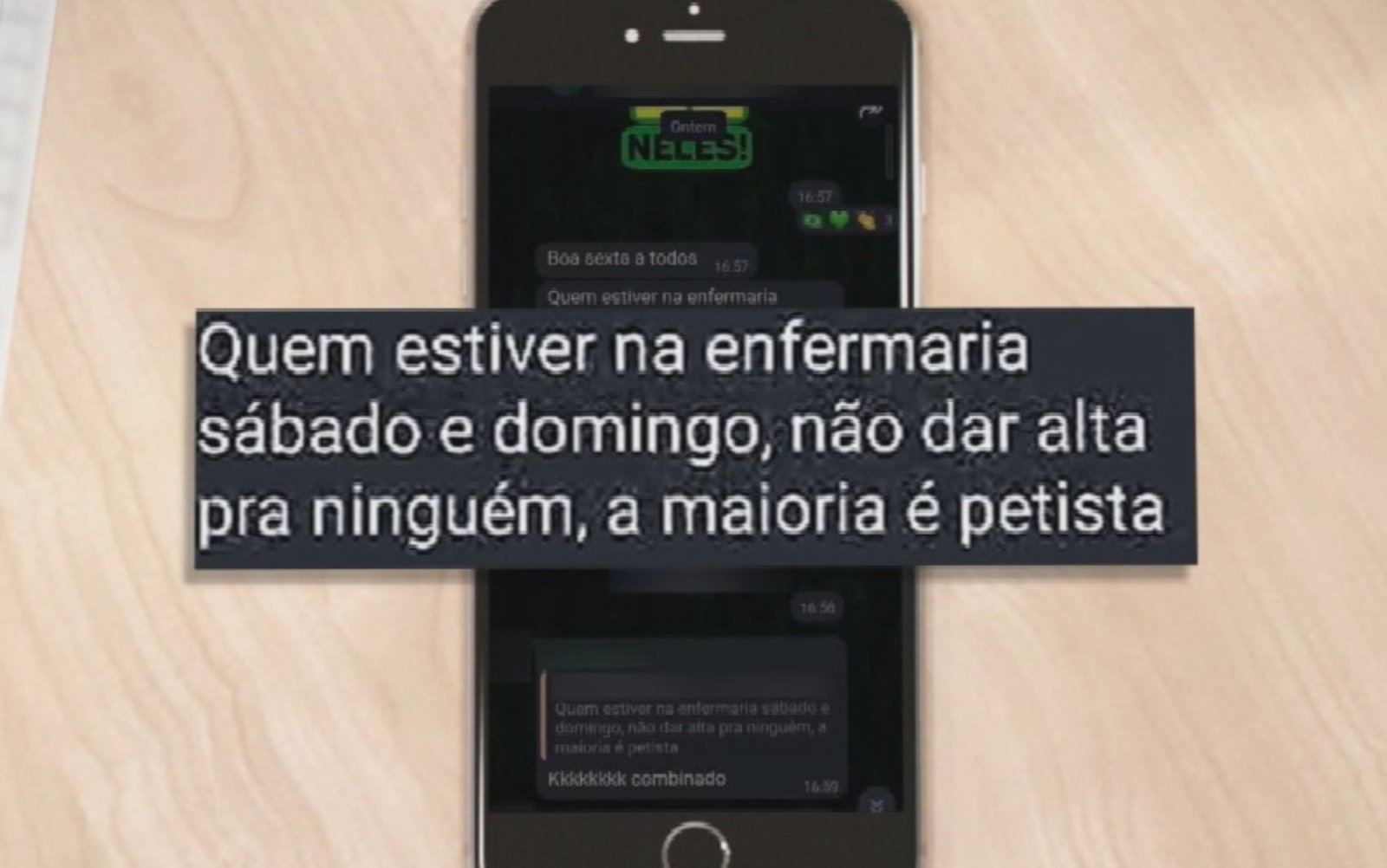 Procuradoria Regional Eleitoral pede investigação sobre médica que orientou a não dar alta a ‘petistas’ em dia de eleição