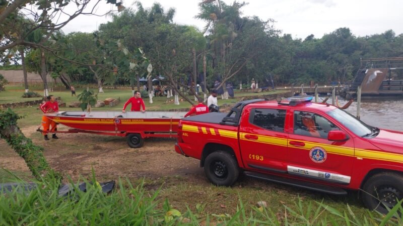 Adolescente desaparece após cair de moto aquática no Rio Grande na divisa entre MG e SP